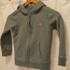 Joules Kids Olive Green Hoodie